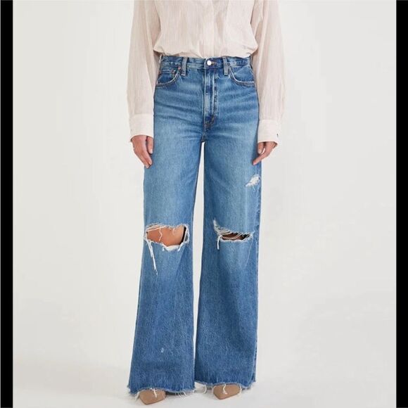 Etica Wide Leg Devon Jean sz 25 - Picture 3 of 8